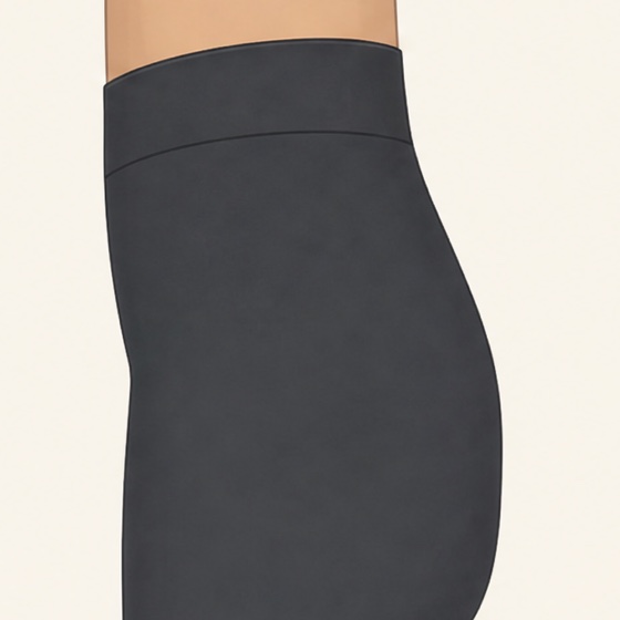 A-shape butt shape from the side